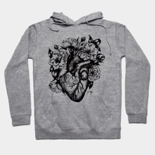 Foral Heart Hoodie